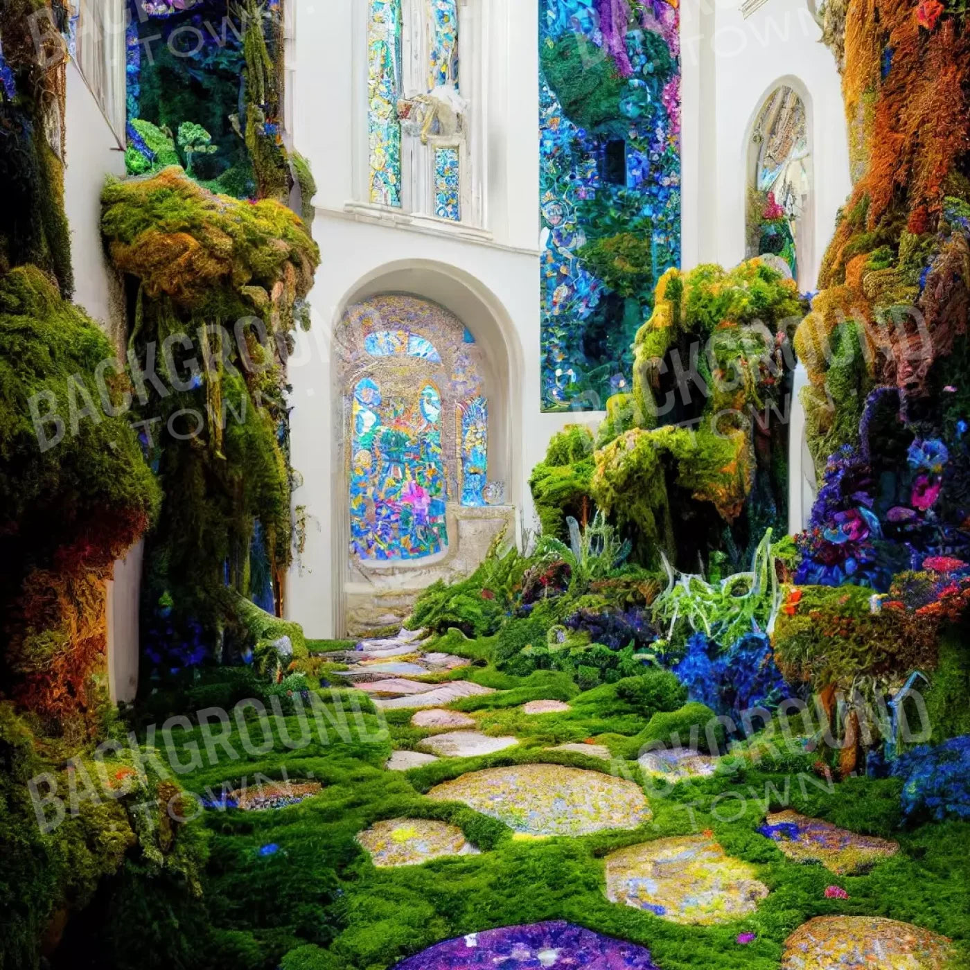 The Gorgeous Room 8’X8’ Fleece (96 X Inch) Backdrop