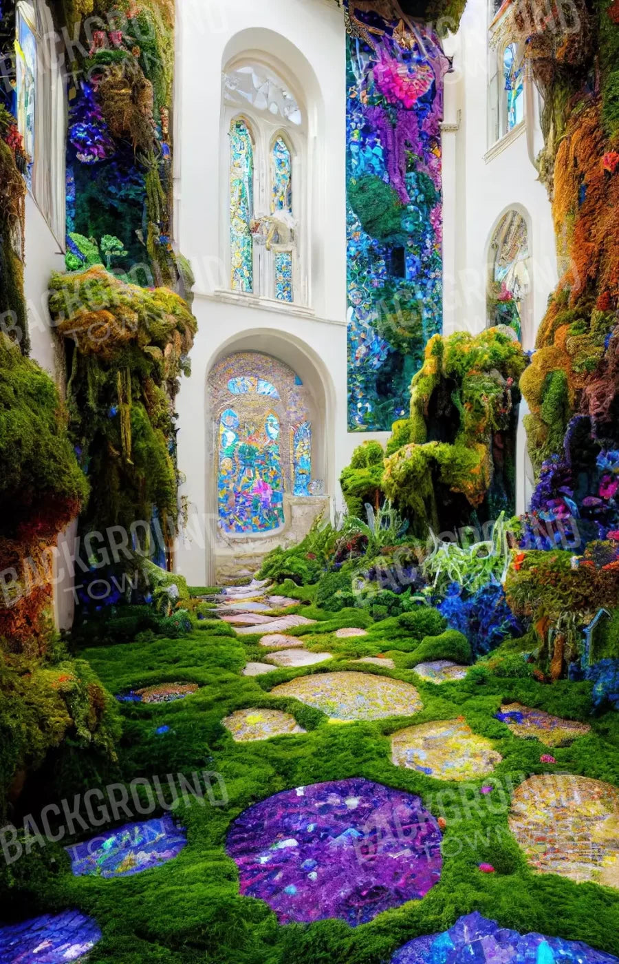 The Gorgeous Room 9’X14’ Ultracloth (108 X 168 Inch) Backdrop