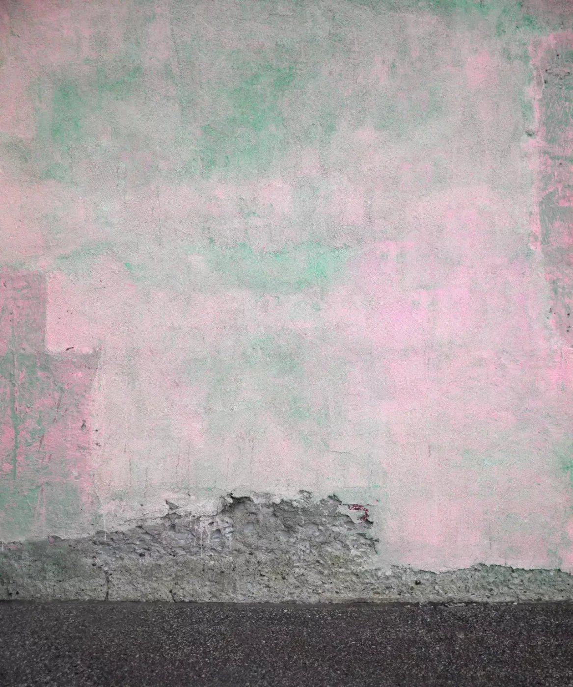 Pink Brick and Stone Backdrop for Photography