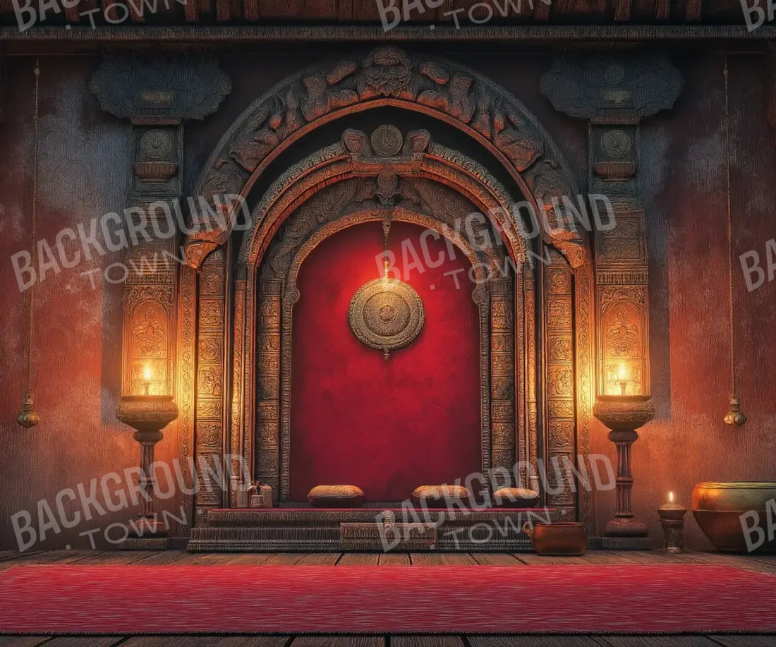 The Mongol Empire 5’x4’2 Fleece (60 x 50 inch) Backdrop