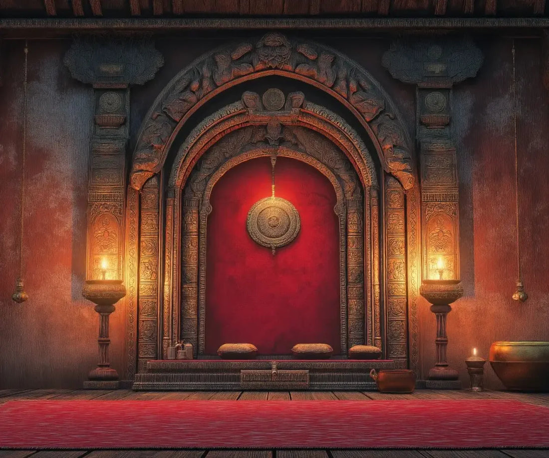 The Mongol Empire 5’x4’2 Fleece (60 x 50 inch) Backdrop