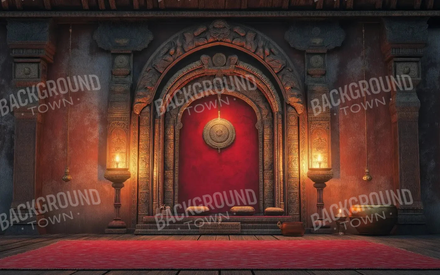 The Mongol Empire 8’x5’ UltraCloth (96 x 60 inch) Backdrop