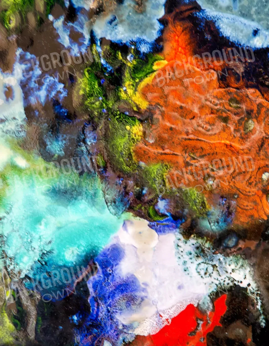 The Palette 6X8 Fleece ( 72 X 96 Inch ) Backdrop