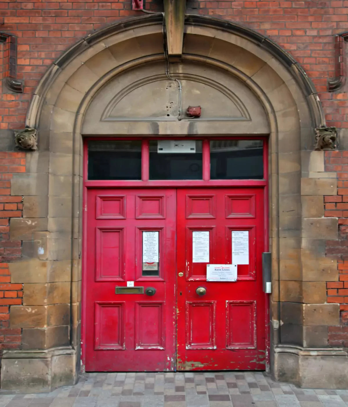The Red Door 10X12 Ultracloth ( 120 X 144 Inch ) Backdrop