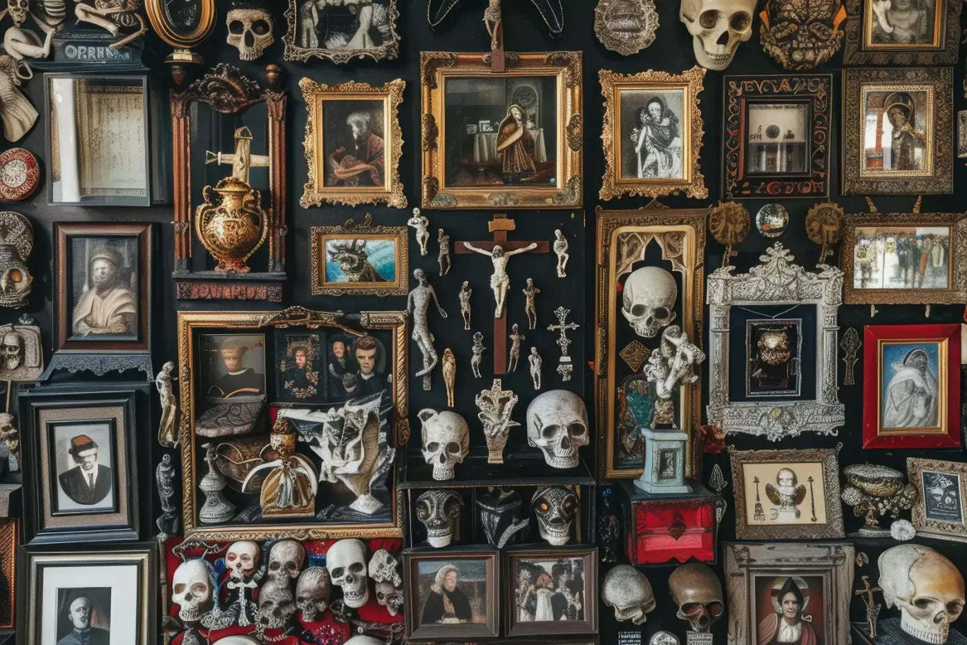 The Skeleton Photo Room 12’X8’ Ultracloth (144 X 96 Inch) Backdrop