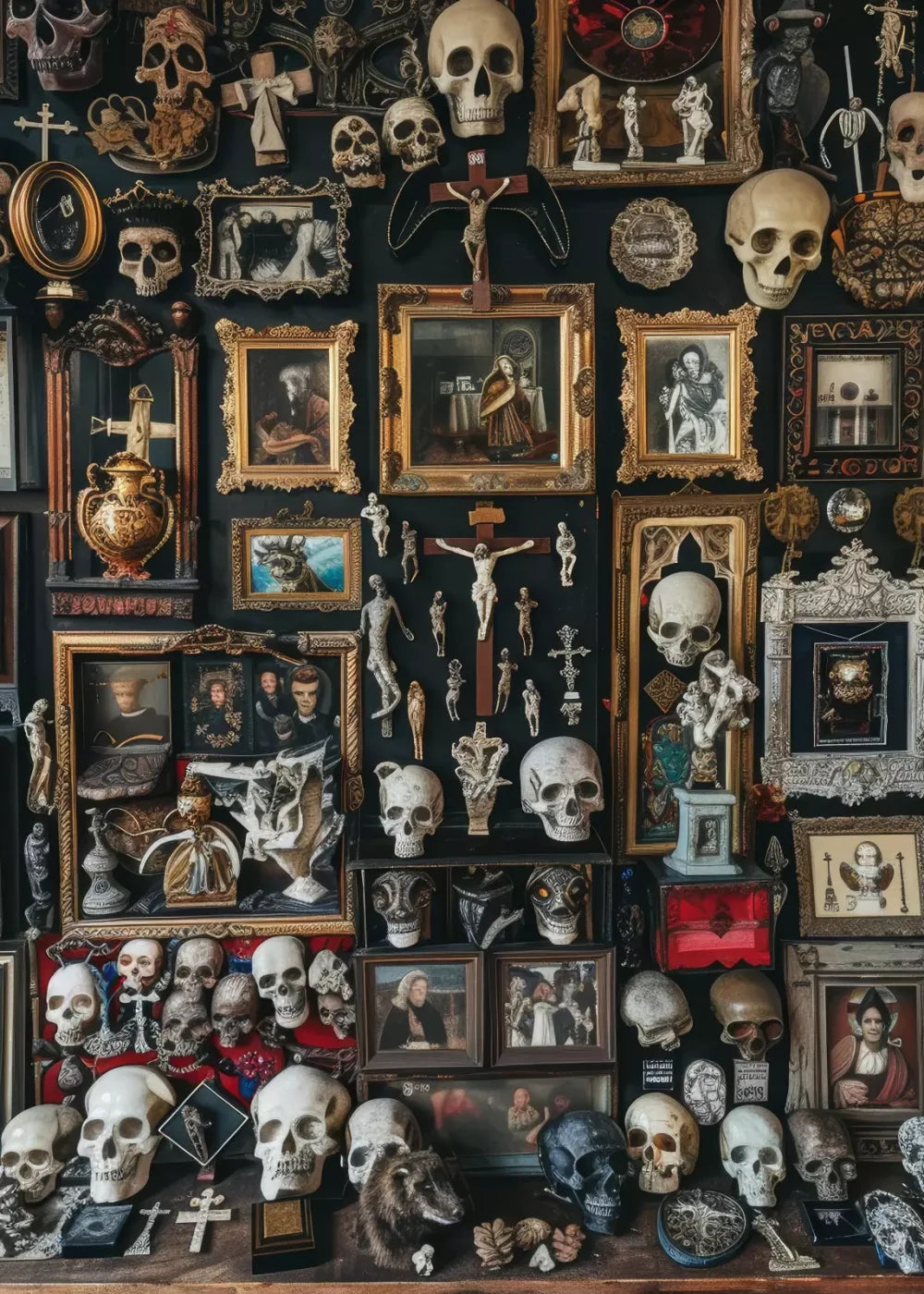 The Skeleton Photo Room 5’X7’ Ultracloth (60 X 84 Inch) Backdrop