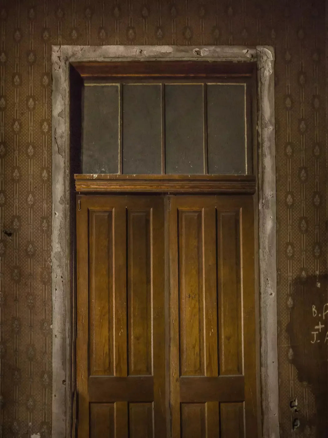 Third Door 5X68 Fleece ( 60 X 80 Inch ) Backdrop