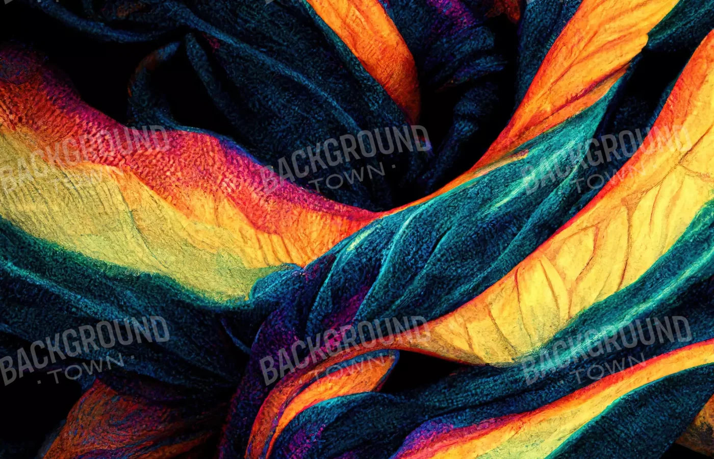 Tie Dye Pride 2 12X8 Ultracloth ( 144 X 96 Inch ) Backdrop