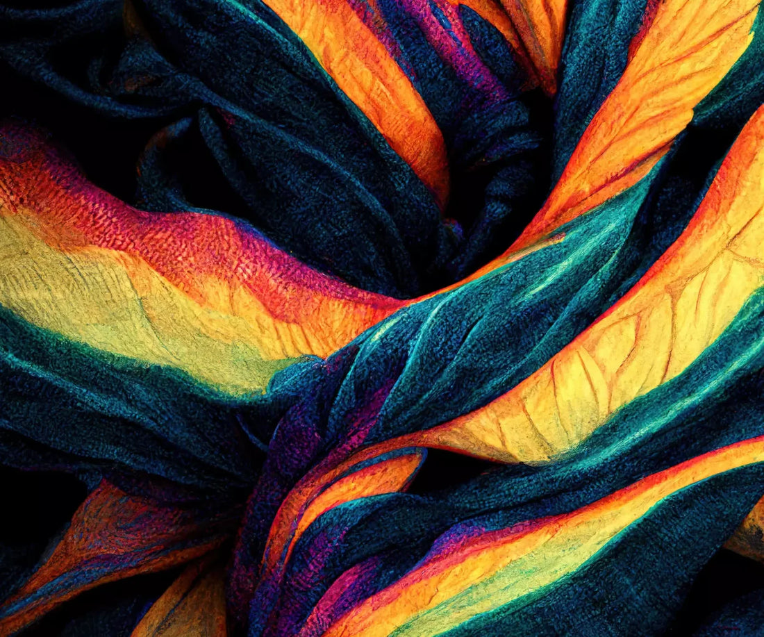 Tie Dye Pride 2 5X42 Fleece ( 60 X 50 Inch ) Backdrop