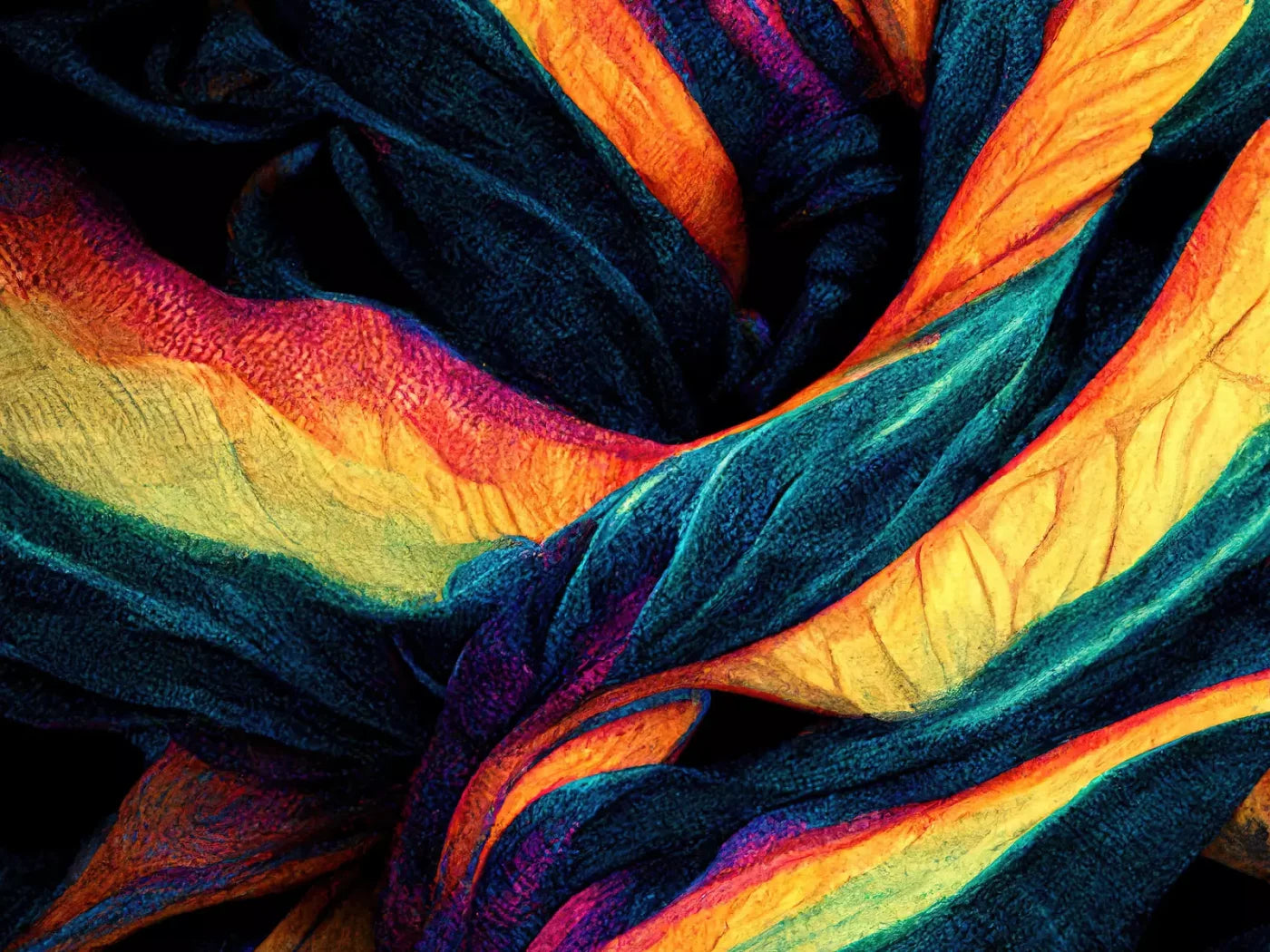 Tie Dye Pride 2 7X5 Ultracloth ( 84 X 60 Inch ) Backdrop