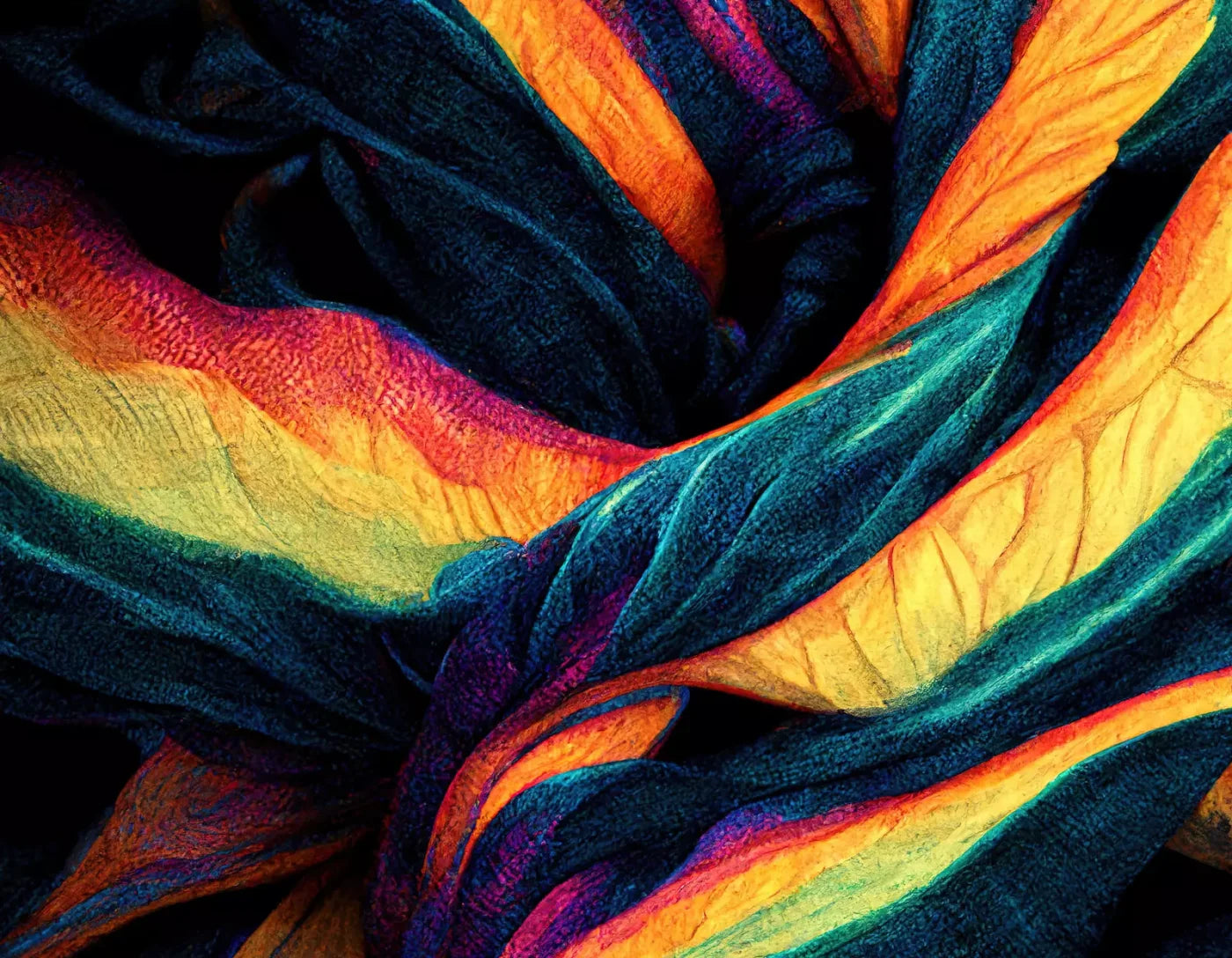 Tie Dye Pride 2 8X6 Fleece ( 96 X 72 Inch ) Backdrop