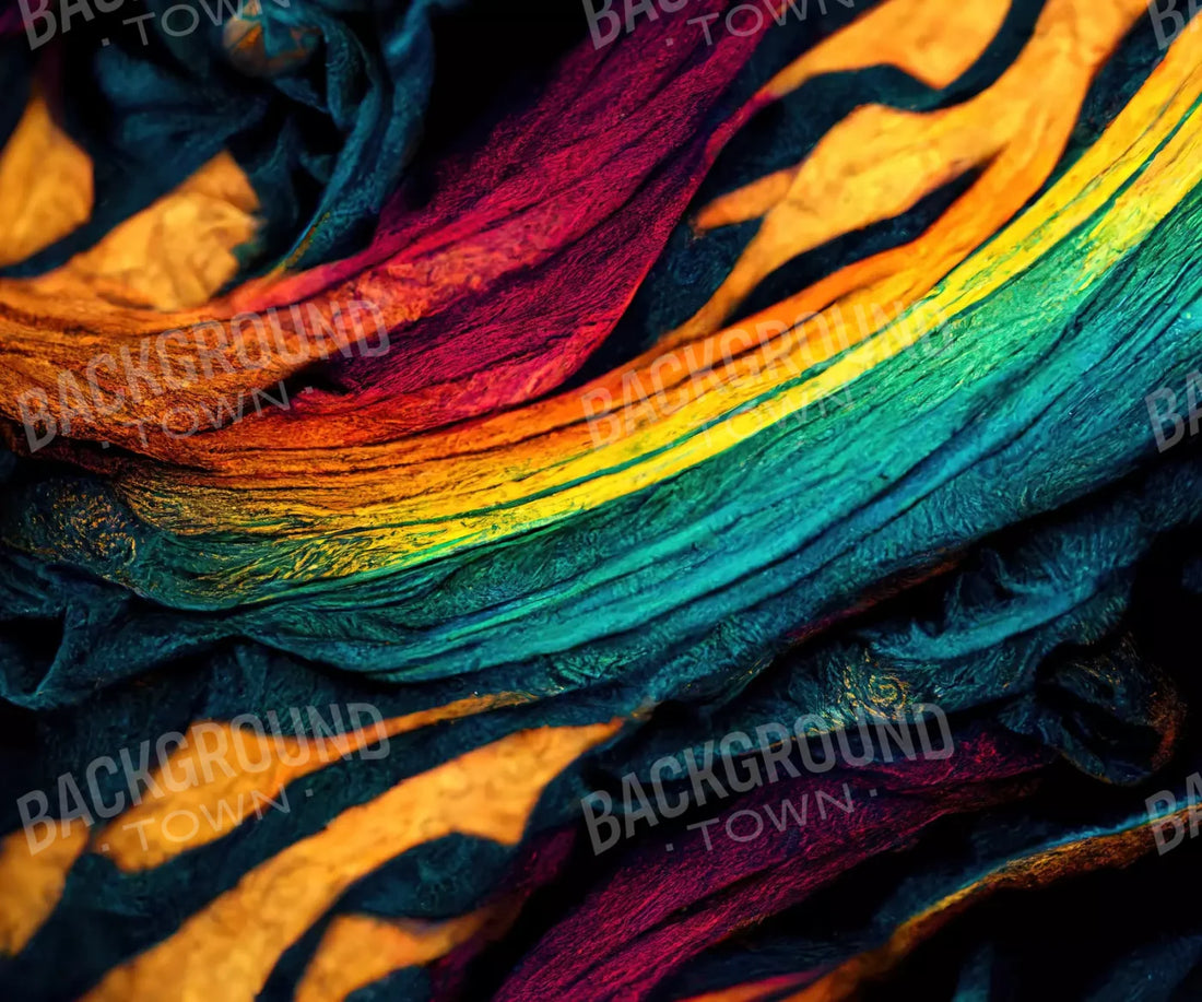 Tie Dye Pride 5X42 Fleece ( 60 X 50 Inch ) Backdrop