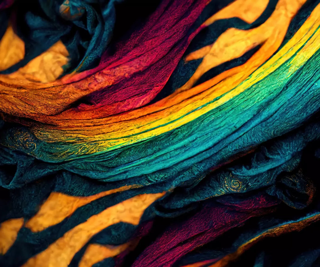 Tie Dye Pride 5X42 Fleece ( 60 X 50 Inch ) Backdrop