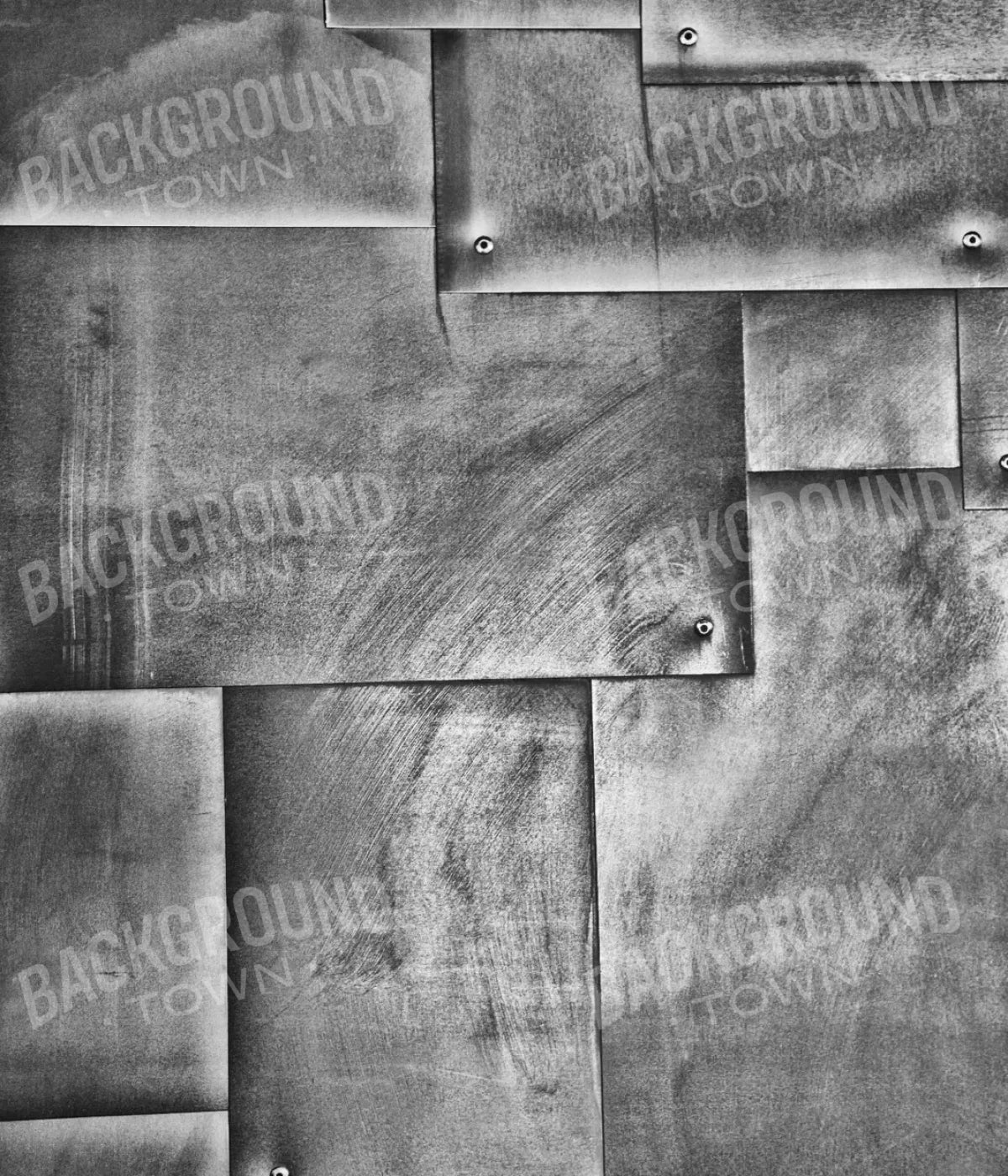 Tin Patch Black And White 10’X12’ Ultracloth (120 X 144 Inch) Backdrop