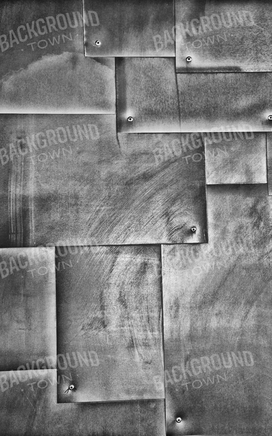 Tin Patch Black And White 9’X14’ Ultracloth (108 X 168 Inch) Backdrop