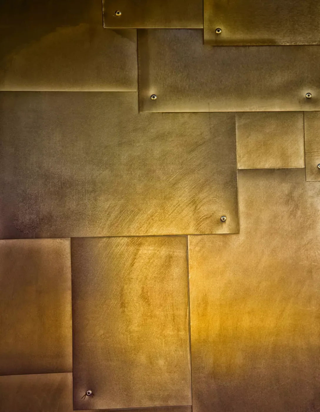 Tin Patch Copper 6’X8’ Fleece (72 X 96 Inch) Backdrop