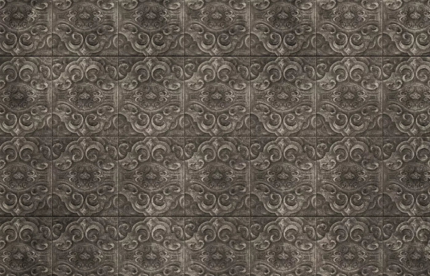 Tin Tile 12’X8’ Ultracloth (144 X 96 Inch) Backdrop
