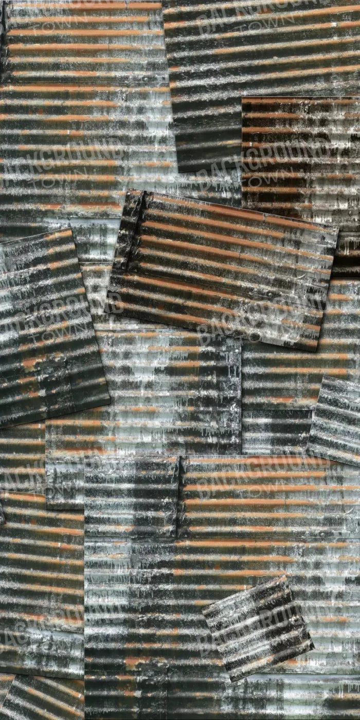 Tin Wall 10X20 Ultracloth ( 120 X 240 Inch ) Backdrop