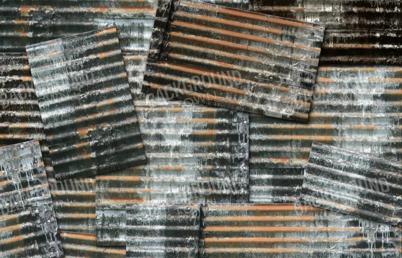 Tin Wall 12X8 Ultracloth ( 144 X 96 Inch ) Backdrop