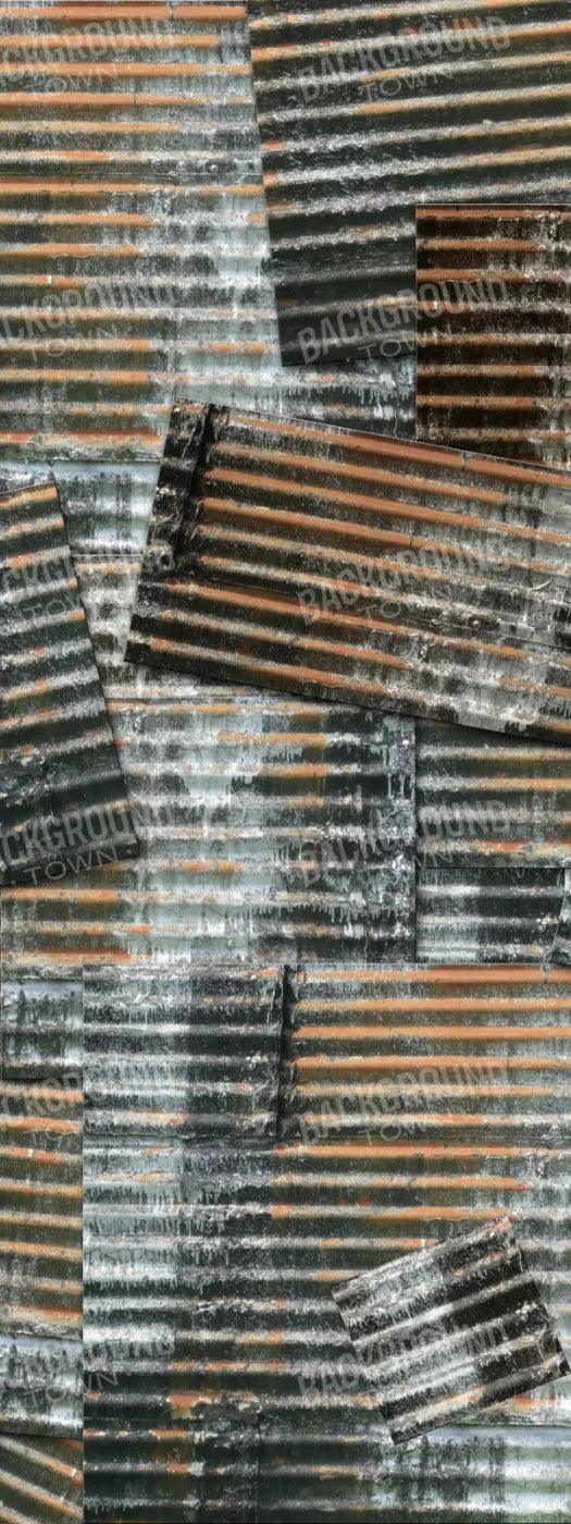 Tin Wall 8X20 Ultracloth ( 96 X 240 Inch ) Backdrop