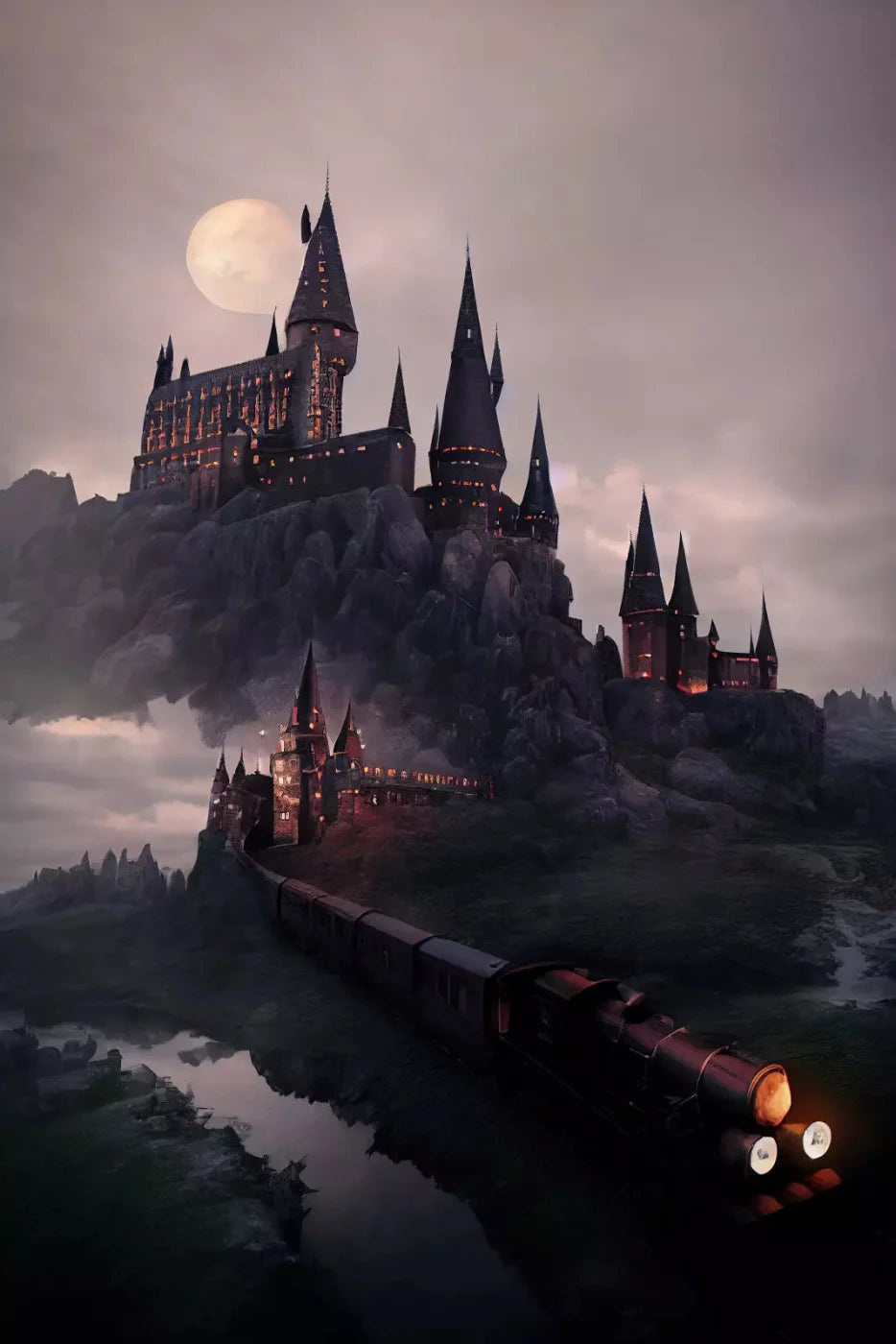 Train To Castle Backdrop