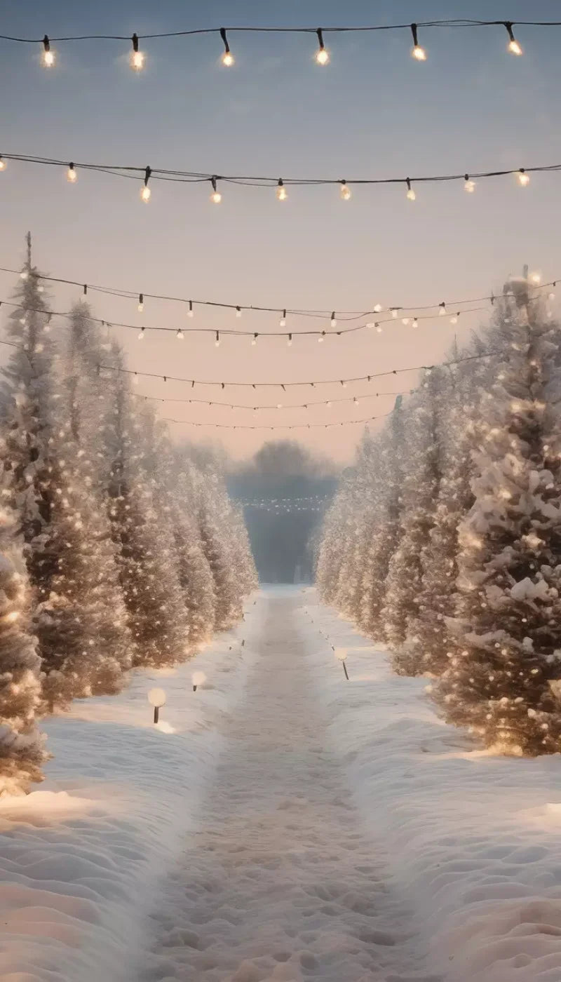 Tree Farm 3 8X14 Ultracloth ( 96 X 168 Inch ) Backdrop