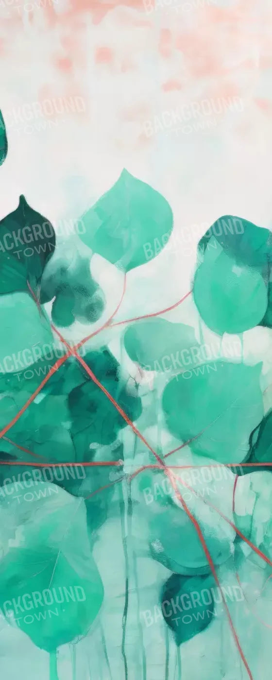 Green Leaves 8’X20’ Ultracloth (96 X 240 Inch) Backdrop