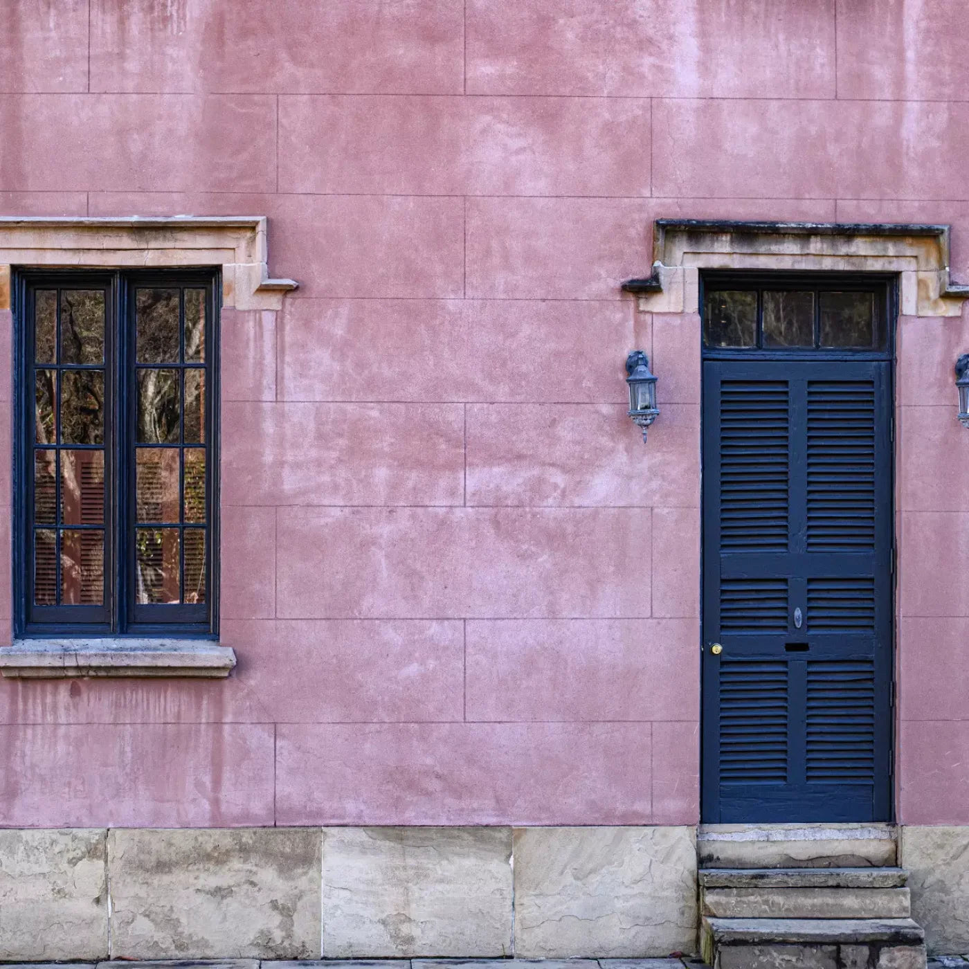 Tuscan Wall 8X8 Fleece ( 96 X Inch ) Backdrop