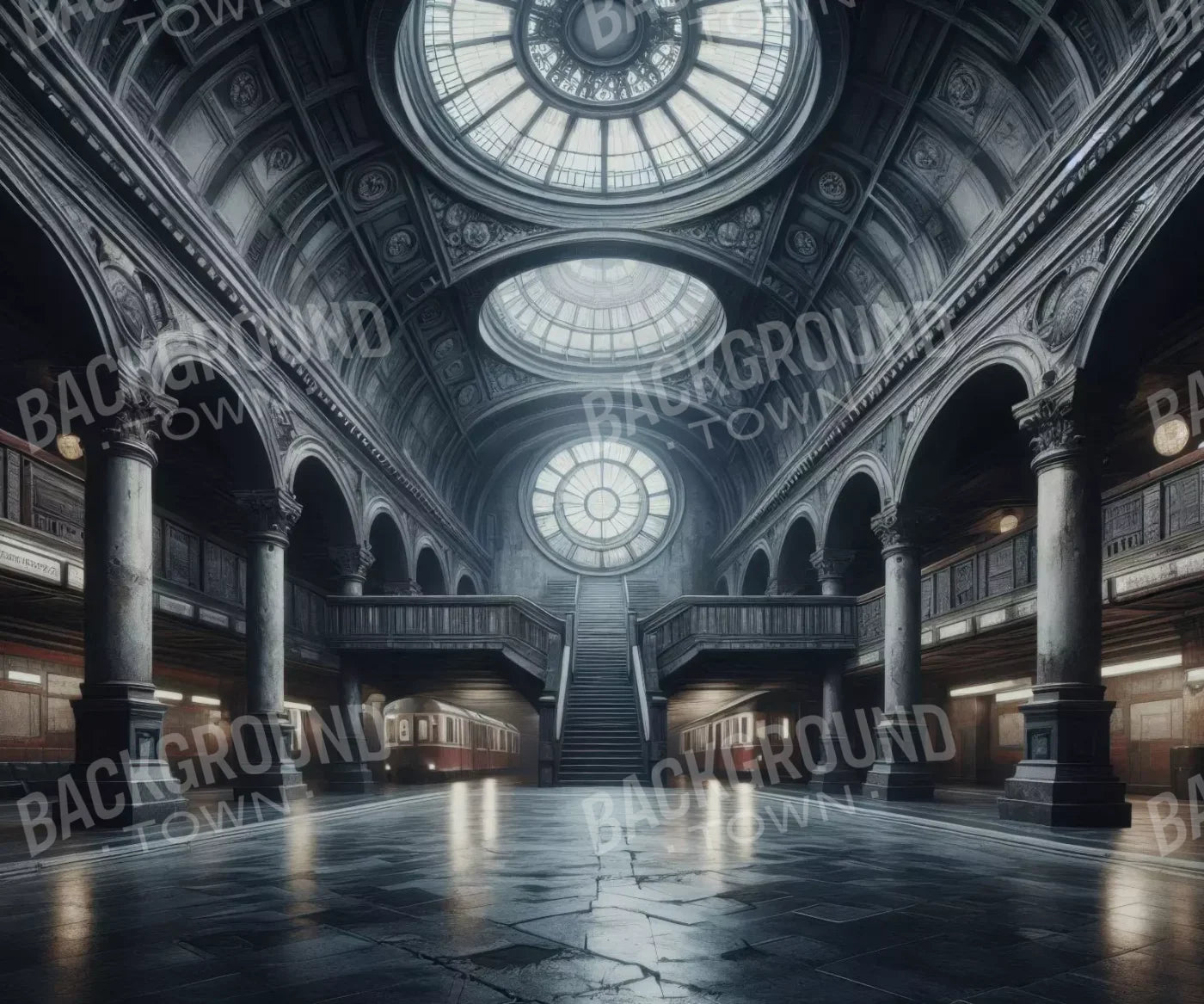 Undergroundsubway 12’X10’ Ultracloth (144 X 120 Inch) Backdrop