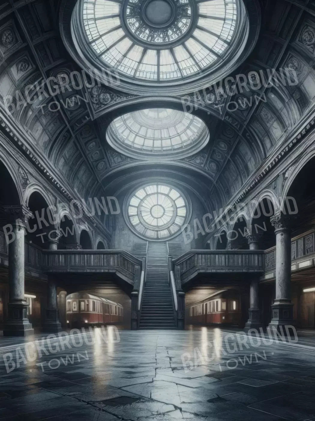 Undergroundsubway 6’X8’ Fleece (72 X 96 Inch) Backdrop