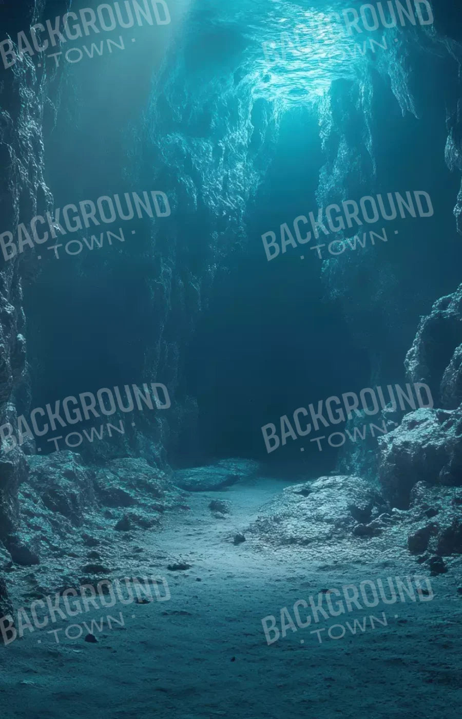 UnderwaterCave 9’x14’ UltraCloth (108 x 168 inch) Backdrop