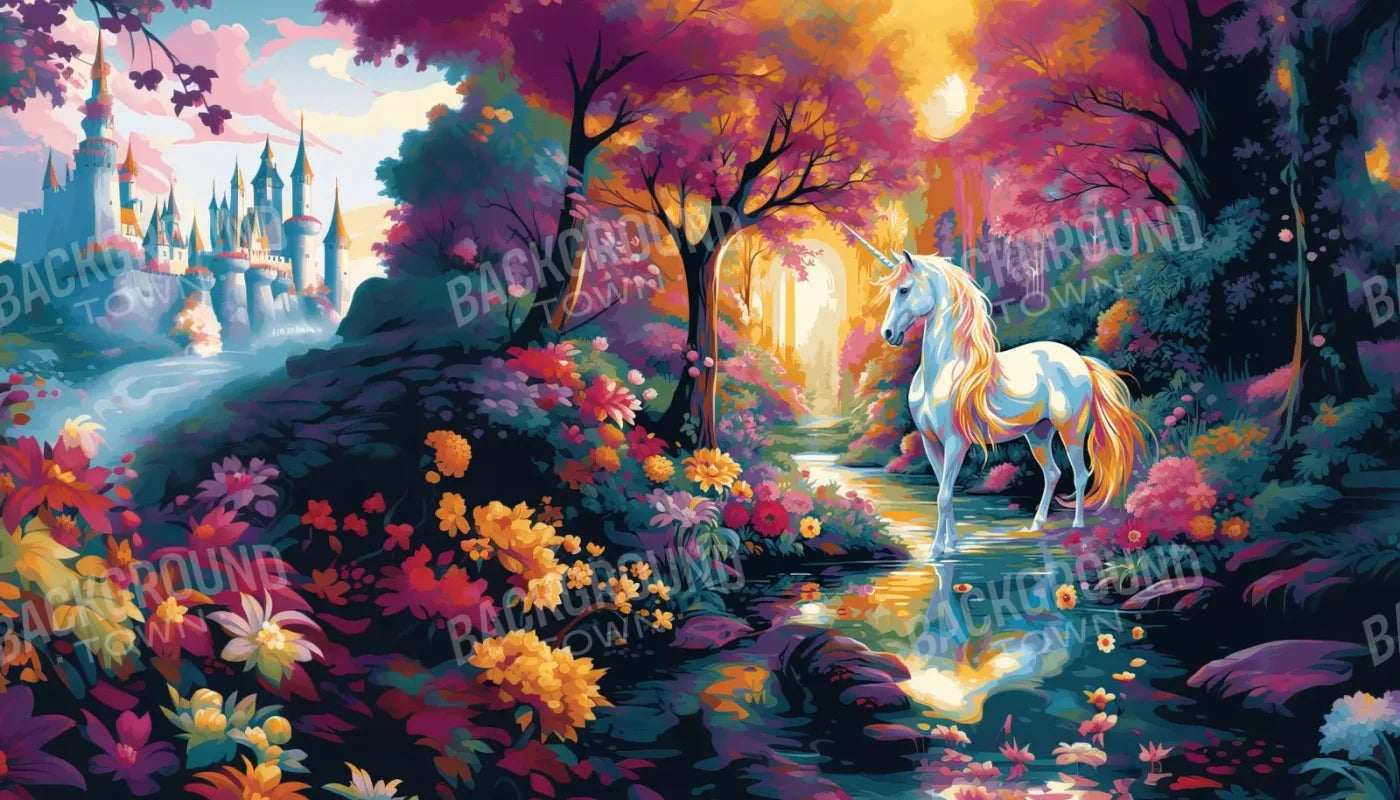Unicorn Dreams 14’X8’ Ultracloth (168 X 96 Inch) Backdrop