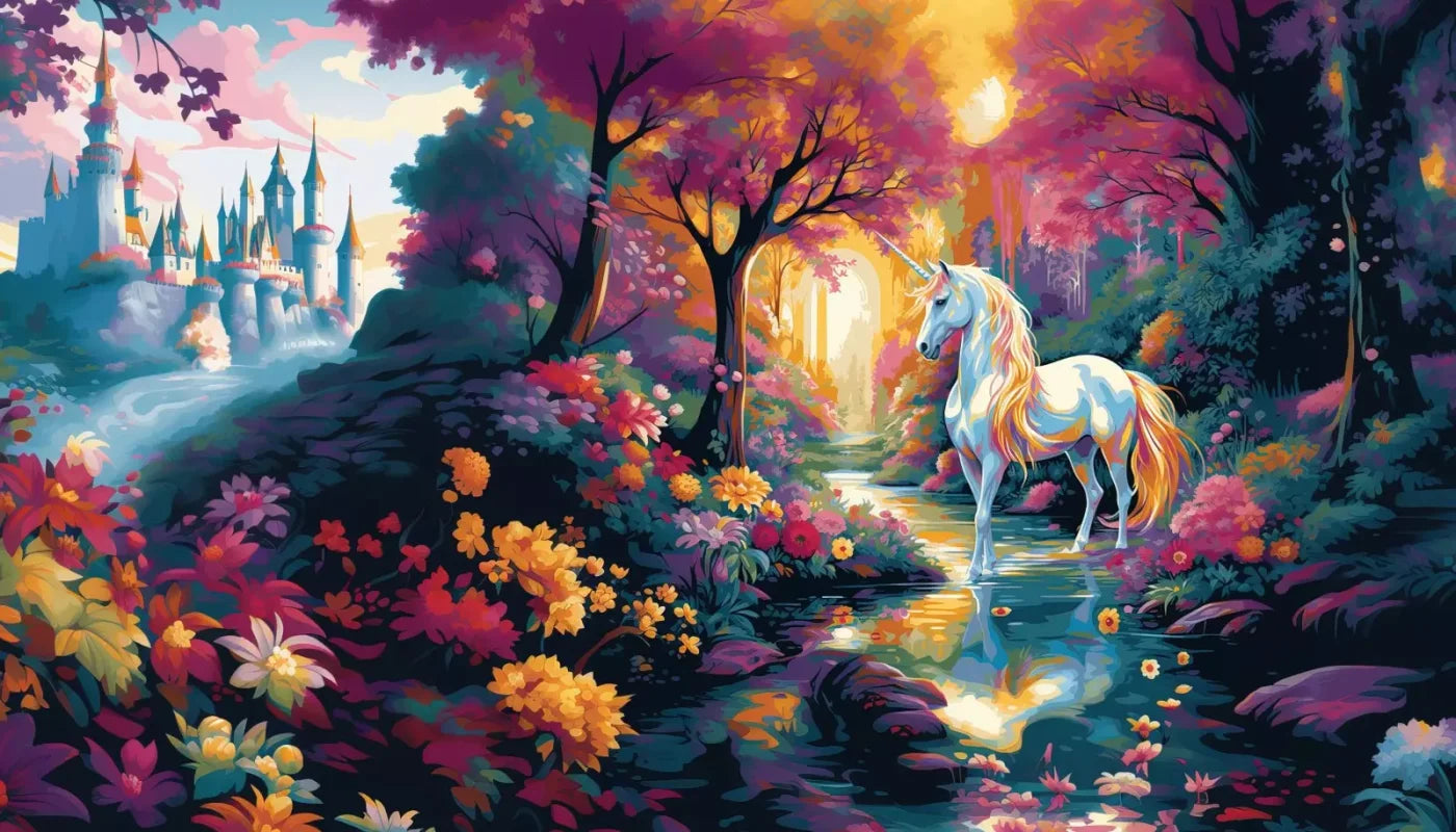 Unicorn Dreams 14’X8’ Ultracloth (168 X 96 Inch) Backdrop