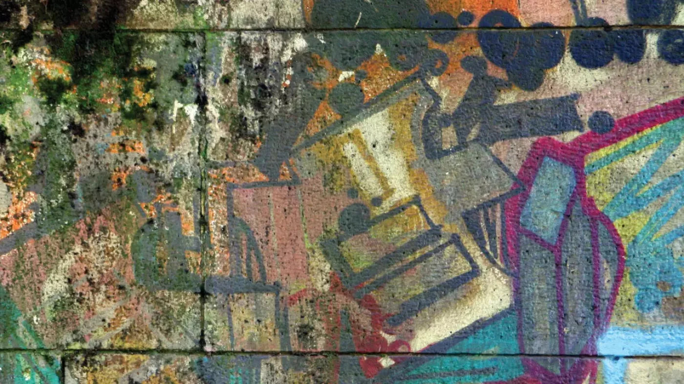 Urban Life 14X8 Ultracloth ( 168 X 96 Inch ) Backdrop
