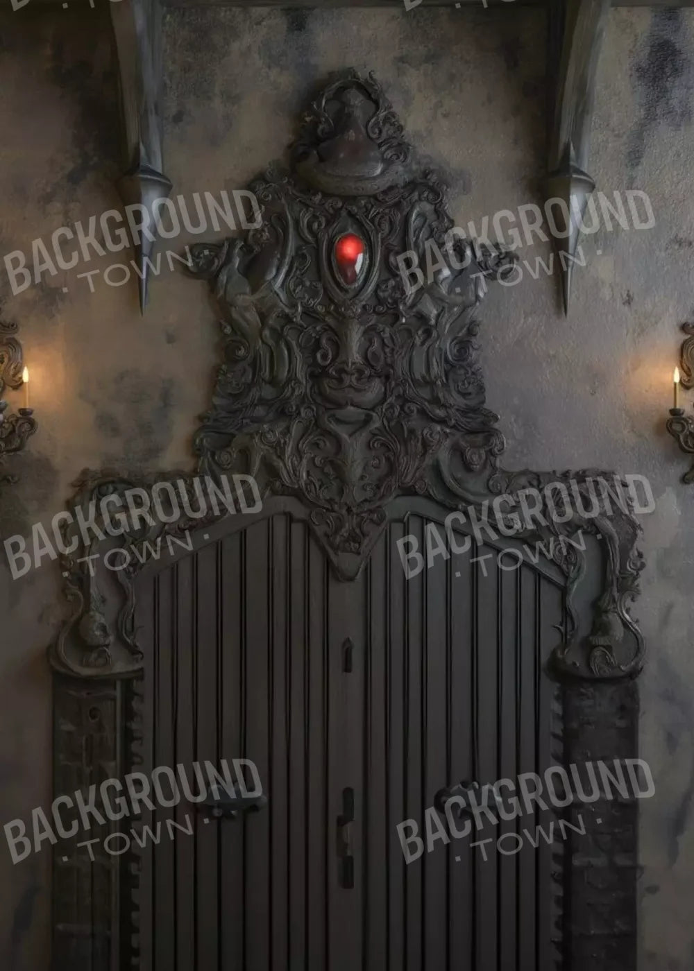 Vampire Bedroom Wall Ii 5’X7’ Ultracloth (60 X 84 Inch) Backdrop