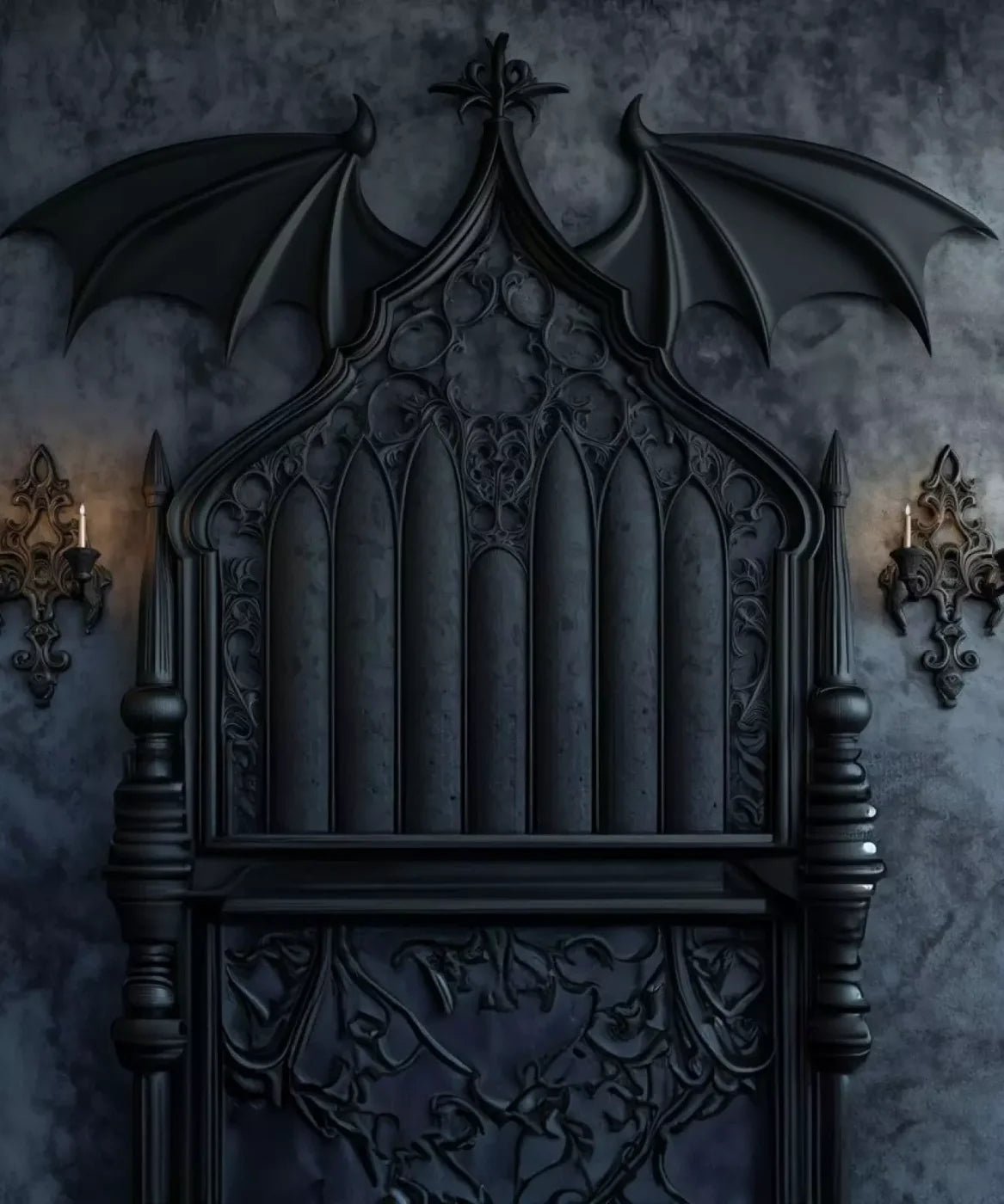 Vampire Bedroom Wall I 10’X12’ Ultracloth (120 X 144 Inch) Backdrop