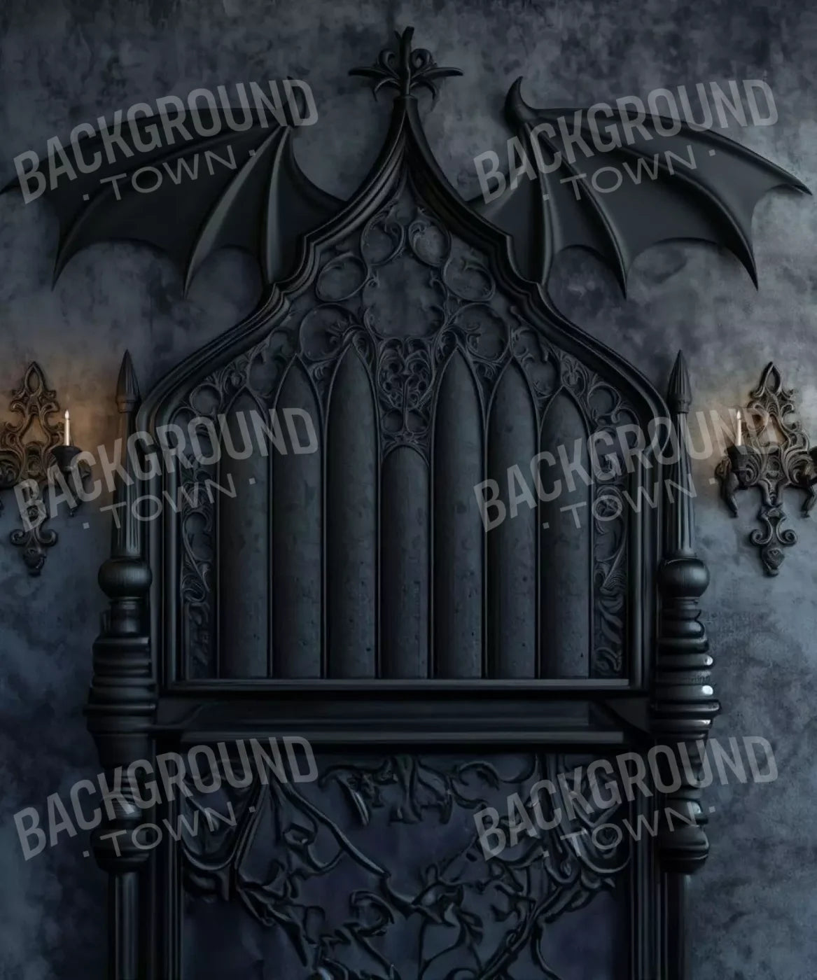Vampire Bedroom Wall I 10’X12’ Ultracloth (120 X 144 Inch) Backdrop