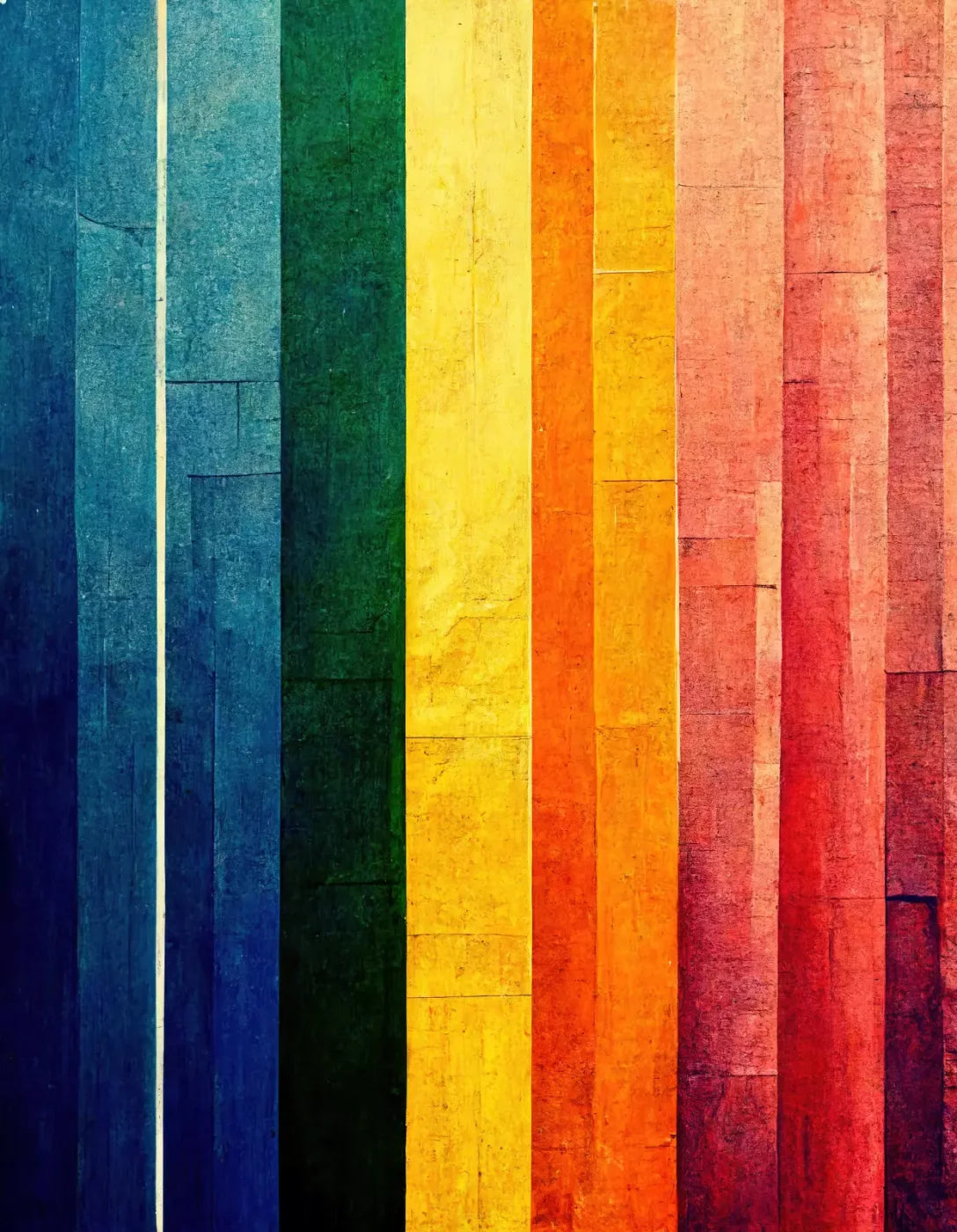 Vertical Pride 6X8 Fleece ( 72 X 96 Inch ) Backdrop