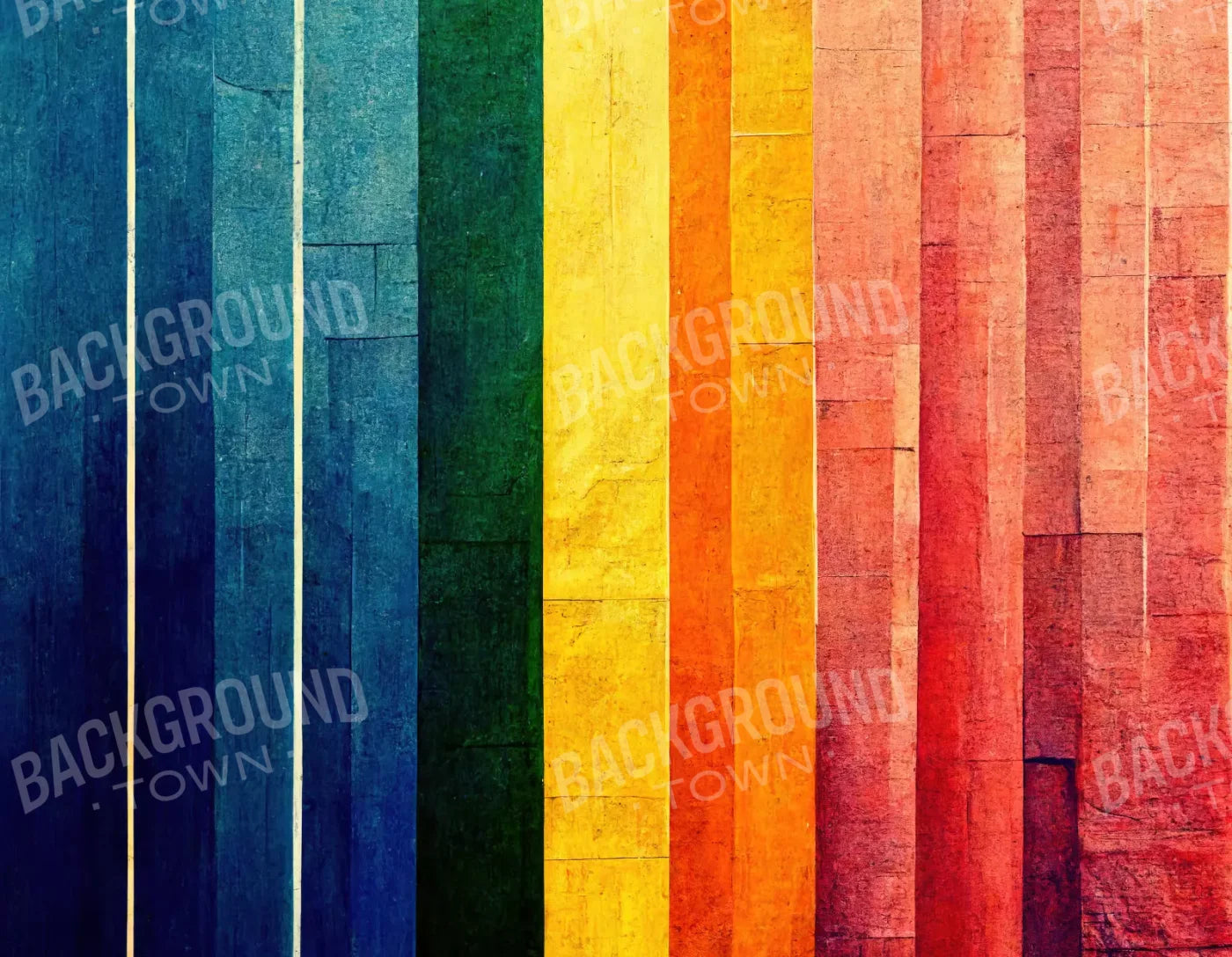 Vertical Pride 8X6 Fleece ( 96 X 72 Inch ) Backdrop