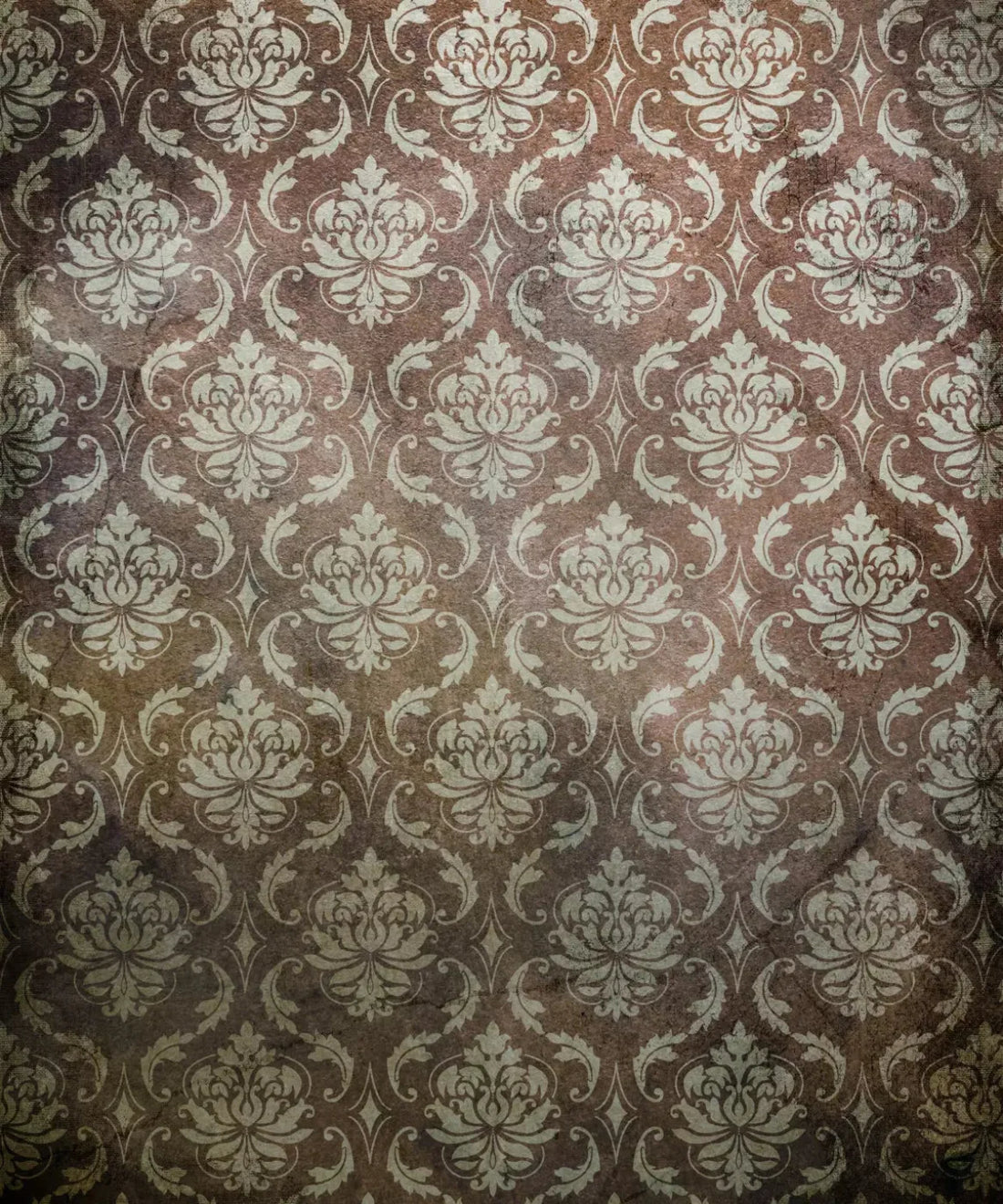 Brown Damask Backdrop for Photography