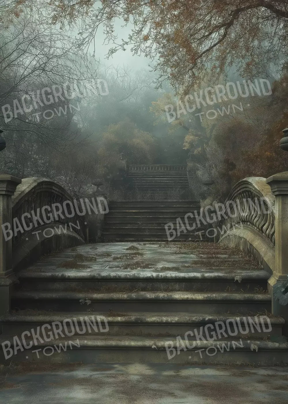 Victorian Arch Bridge 5’x7’ UltraCloth (60 x 84 inch) Backdrop