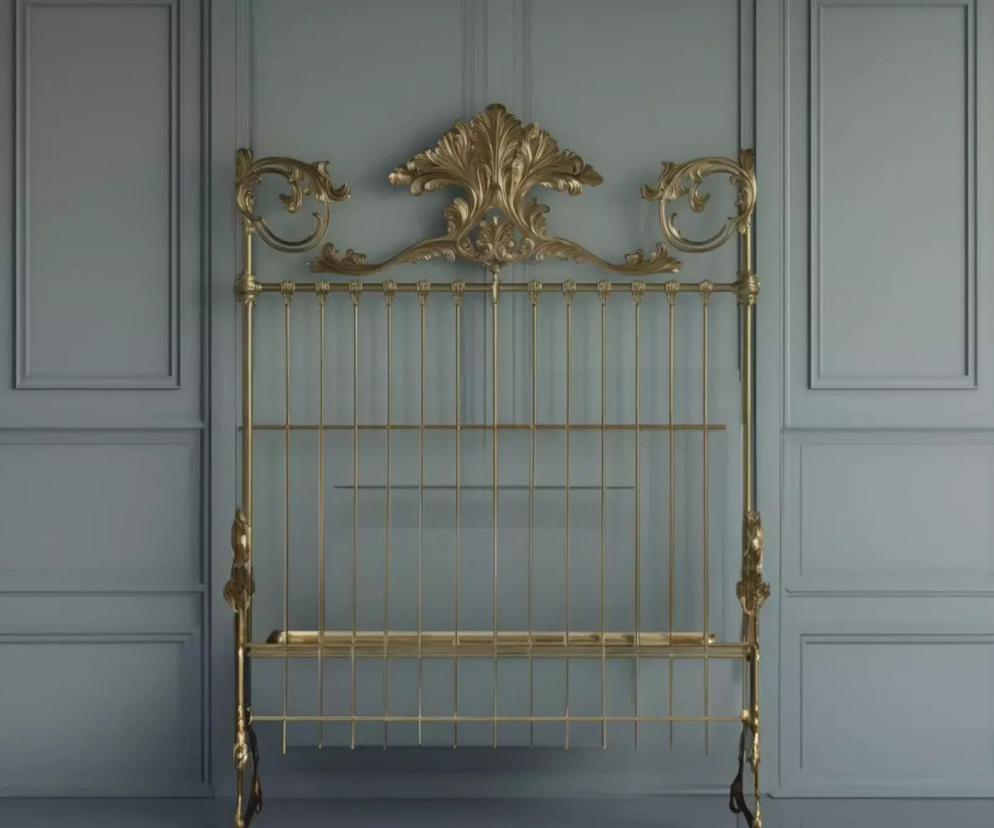 Victorian Bedroom Wall 12’X10’ Ultracloth (144 X 120 Inch) Backdrop