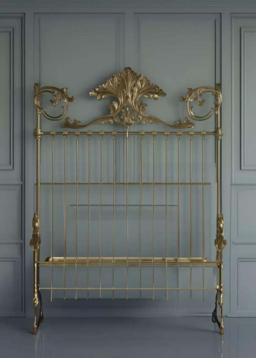 Victorian Bedroom Wall 5’X7’ Ultracloth (60 X 84 Inch) Backdrop