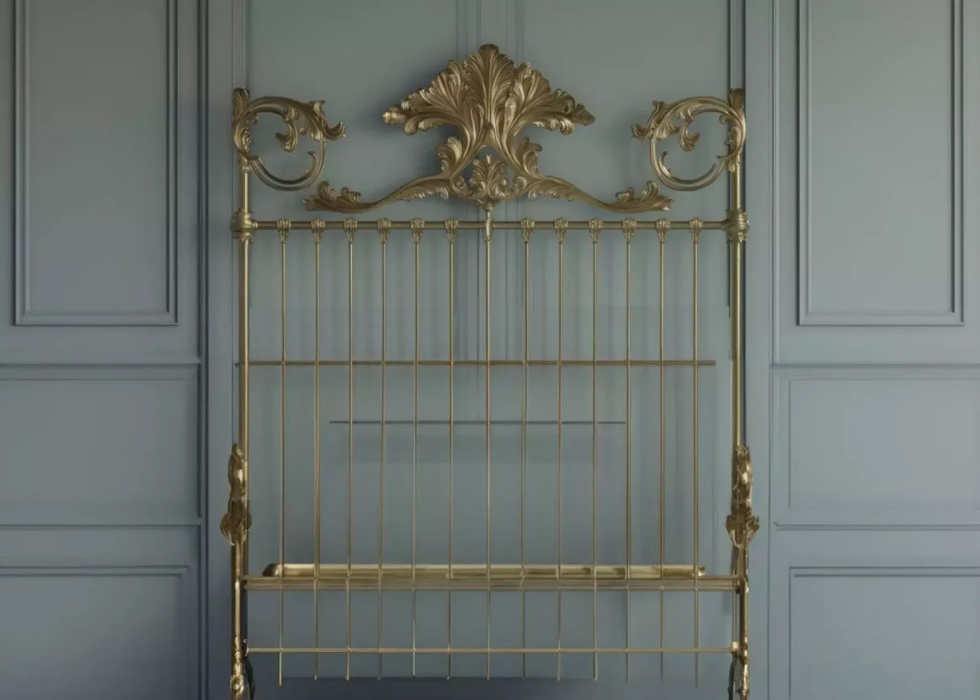 Victorian Bedroom Wall 7’X5’ Ultracloth (84 X 60 Inch) Backdrop