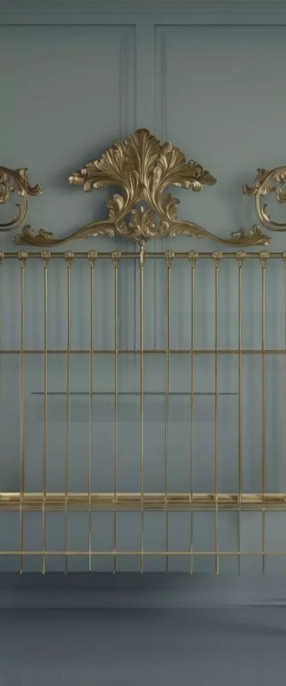 Victorian Bedroom Wall 5’X12’ Ultracloth For Westcott X-Drop (60 X 144 Inch) Backdrop