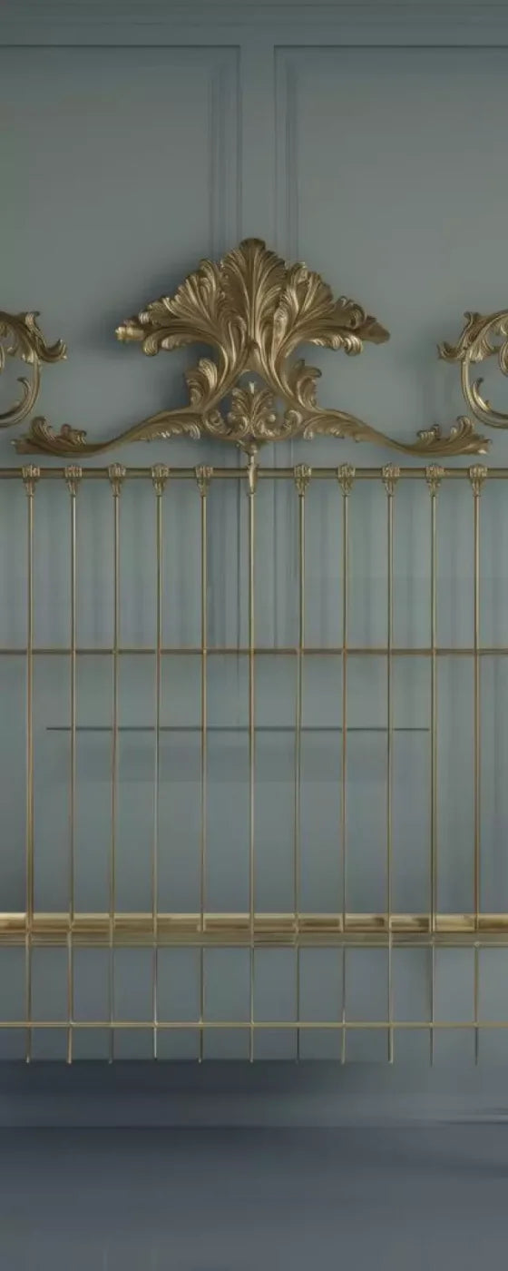 Victorian Bedroom Wall 8’X20’ Ultracloth (96 X 240 Inch) Backdrop