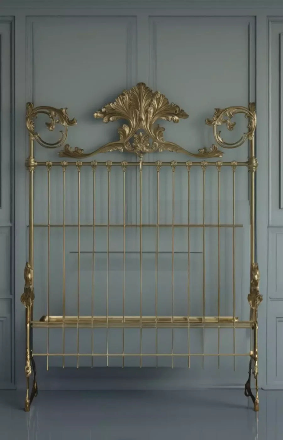 Victorian Bedroom Wall 9’X14’ Ultracloth (108 X 168 Inch) Backdrop