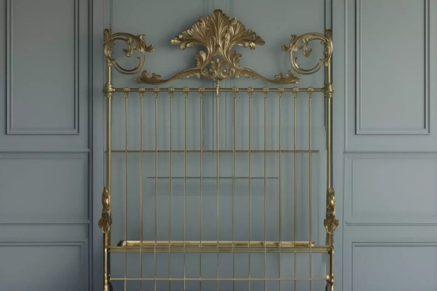 Victorian Bedroom Wall 12’X8’ Ultracloth (144 X 96 Inch) Backdrop