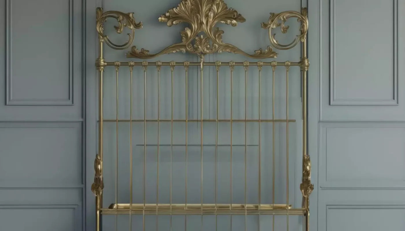 Victorian Bedroom Wall 14’X8’ Ultracloth (168 X 96 Inch) Backdrop