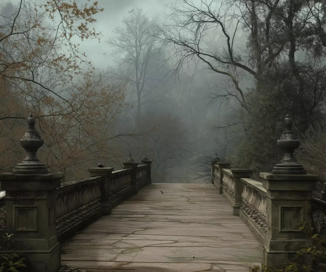 Victorian Bridge 5’x4’2 Fleece (60 x 50 inch) Backdrop